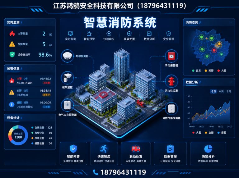 兰州智慧消防系统展示图